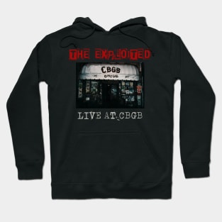 the exploited live at cbgb Hoodie